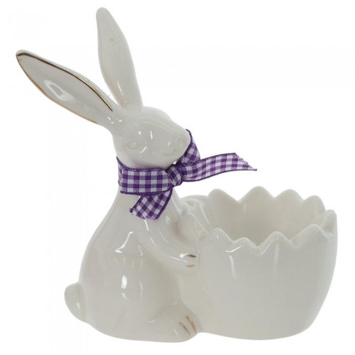 Подставка д/яйца "Заяц" 816098 11,5*5,5*11см. (керамика) Р.