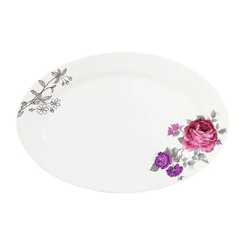 Блюдо JEWEL ПС0054-37 "Шебби" овал. 36см.