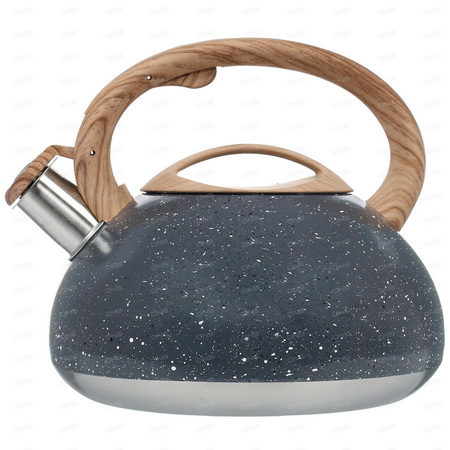 Чайник нерж. AK-514/1 3,0л. со свист. цв. корпус ALPENKOK