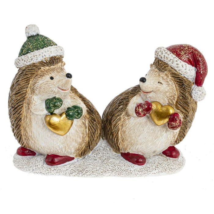 Фигурка "Ёжики" 791649 (12,5*5*9см) Фигурка "Ёжики" 791649 (12,5*5*9см)