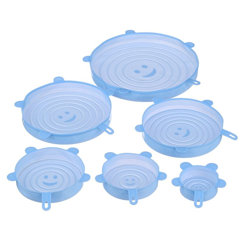 Набор крышек силикон. КТ-S-700 (21/16/14/11/9/6см.)