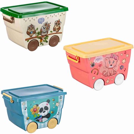 Ящик д/игрушек ДЕКО 23л. КН2550