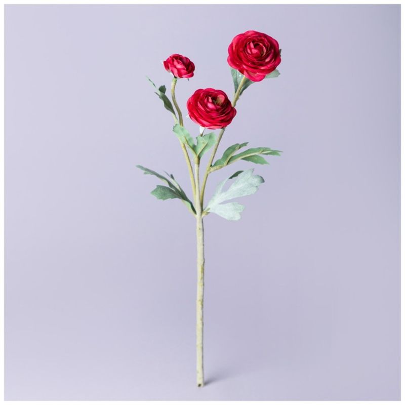 Цветок искусственный 287-532 "Ранункулюс" h=43см