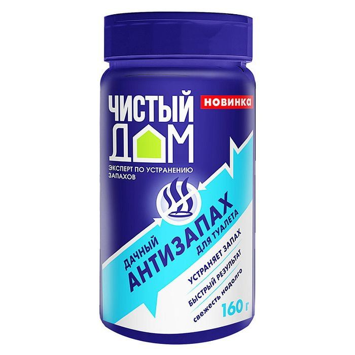 Антизапах д/туалетов 160г. 02-309 ЧИСТЫЙ ДОМ (ТЭ)