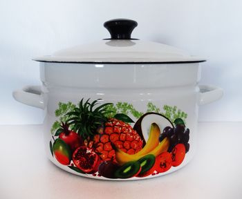 Кастрюля эмал.  5,0л. 41804-162/6 Керчь