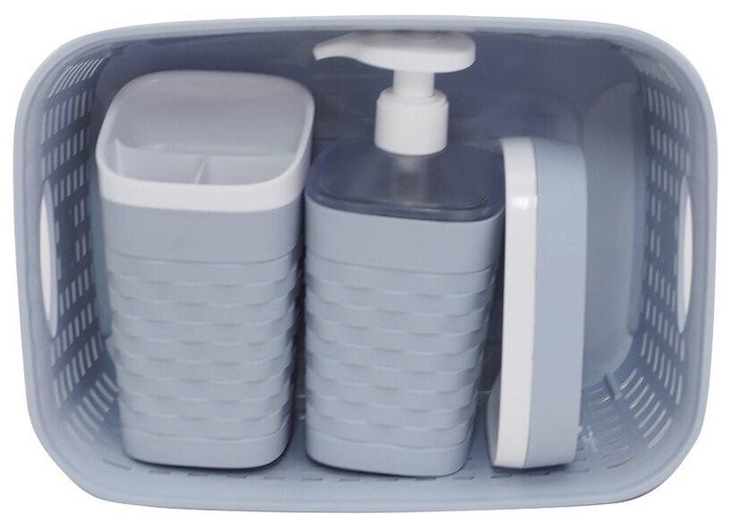 Набор д/ван.комнаты "REEF" ПБ83540/83560 (4 предмета)