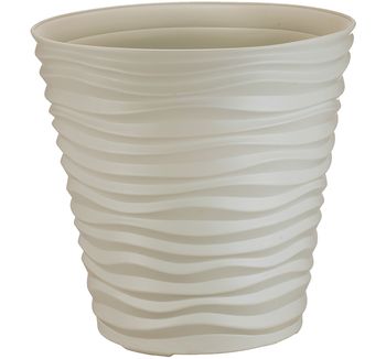 Кашпо ДЮНА 50л. d46см. КН3403КРМ (Кремовый)