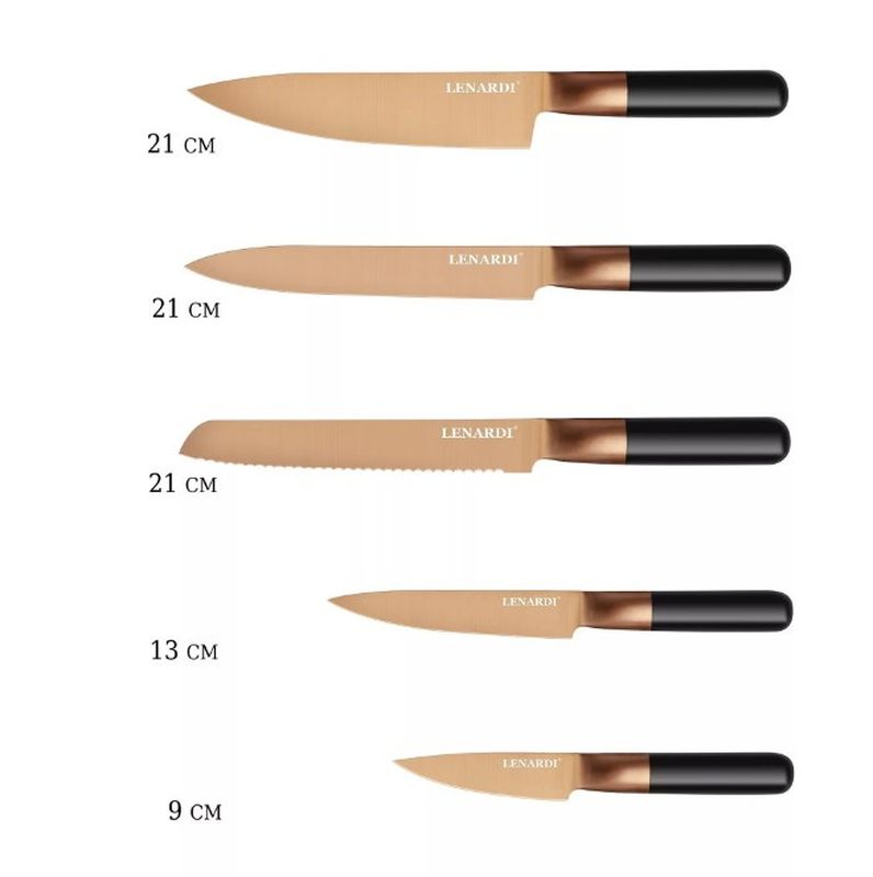 Набор ножей 196-013 (6пр.) на подст. (подар.уп.)