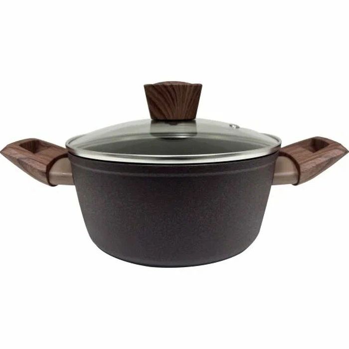 Кастрюля WR-1868 5,0л. Marroni (ков.ал. а/пр. покр. ст/крышк.)