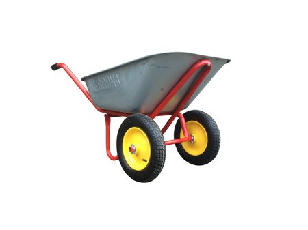 Тачка строительная 110л. (2кол. 3.25-8 втулка 25мм.) LUX  260кг. 42.110.260/024015 Тр.