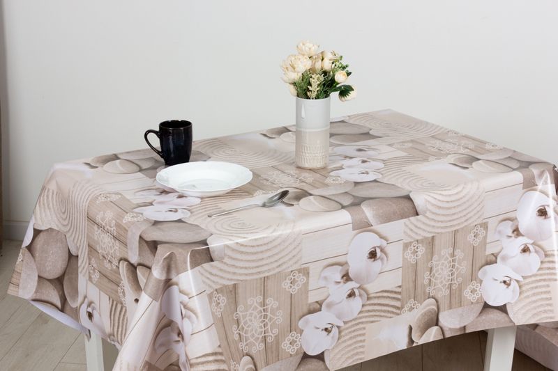 Клеенка MIRROR М82015А Японские камни (1,4*20м.)14491