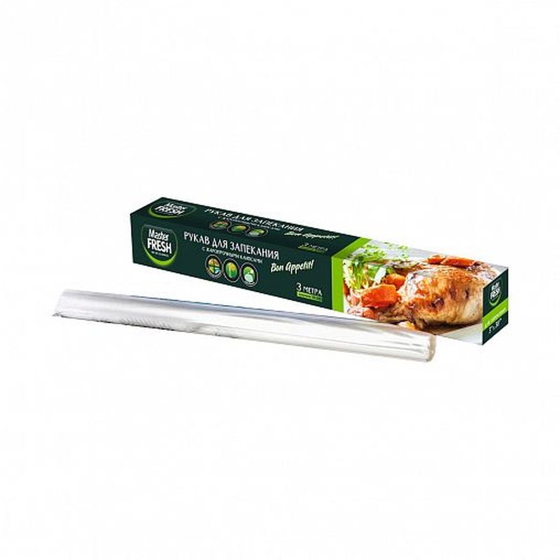 Рукав д/запекания MASTER FRESH 3,0м. (жаропрочные клипсы) 7815 (Арвитекс)