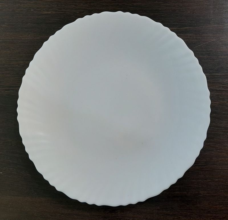 Тарелка обеденная OLHP-95 б/деколи d=24см, (36шт./кор.)