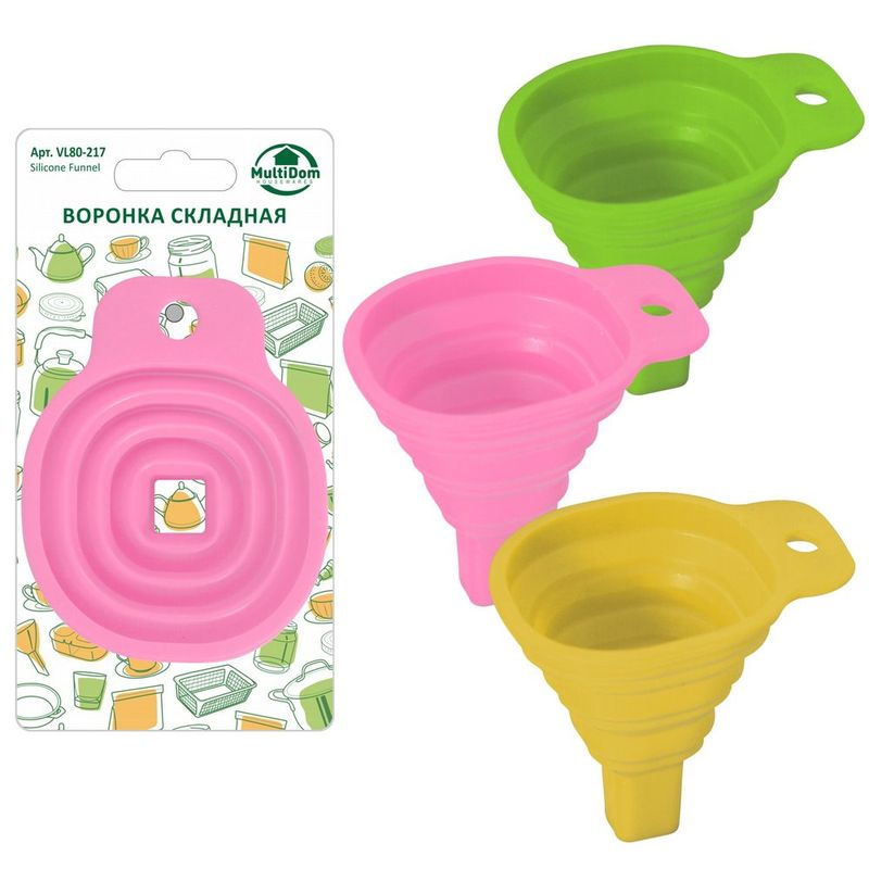 Воронка складная силикон. VL80-217 Мд