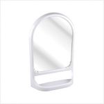 Зеркало с полкой (белый) М3130