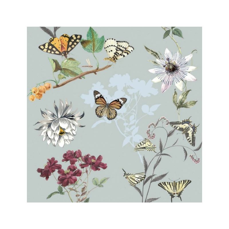 Салфетки бумажные 3сл. Home Collection Classic 25367/45241 (33*33см.) 20шт. "Танец бабочек с цветами