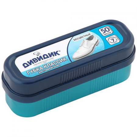 Губка д/обуви ДИВИДИК Классик (черная) 91077/29-098 .