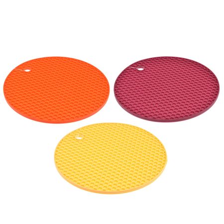 Подставка под горячее силикон. 891-298 "Соты" d 18см Гала