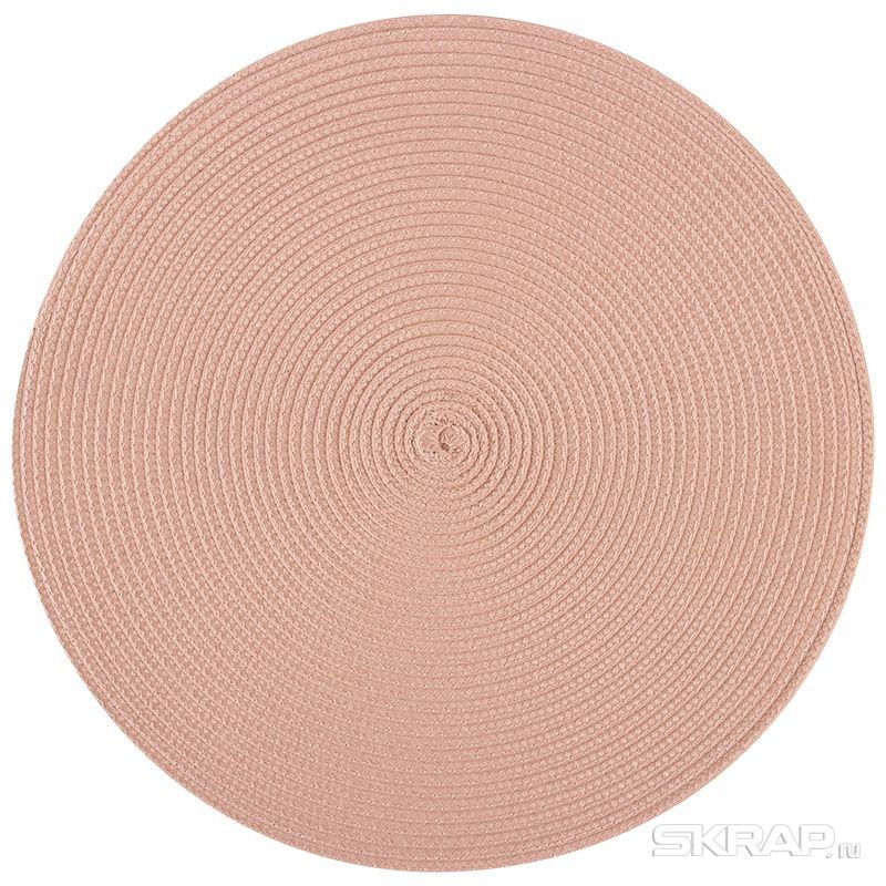 Салфетка сервировочная PPW-02 312364 (d38см.) плетеная СКР