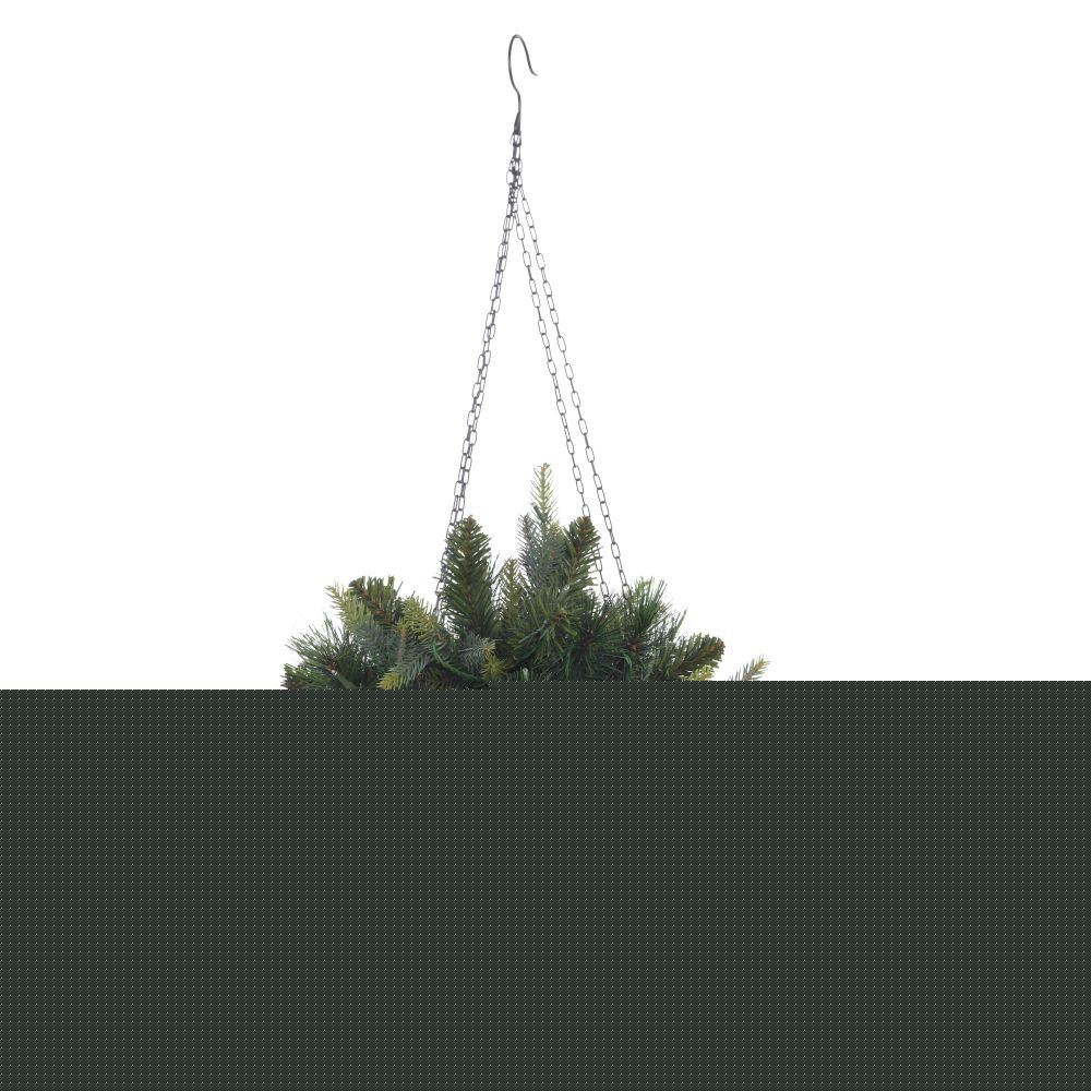 Кашпо хвойное 705015 с подсветкой 35 LED ламп (49*49*73см)Р