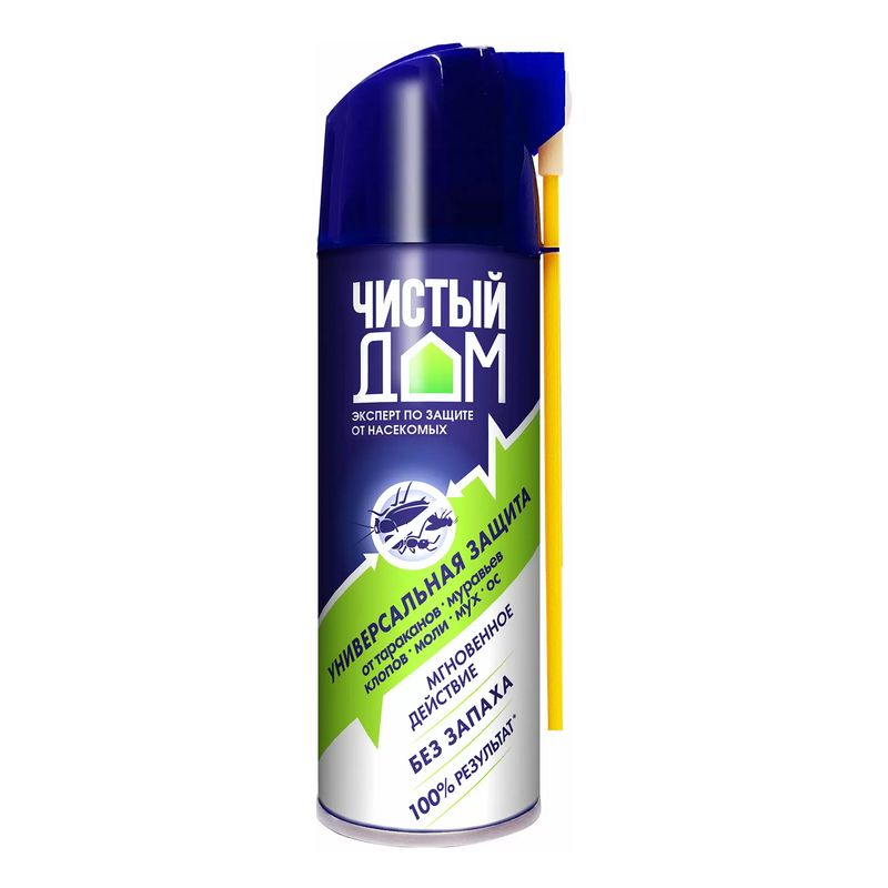 Аэрозоль от комаров ЧИСТЫЙ ДОМ 02-001 (ТЭ)
