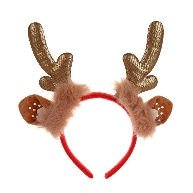 Ободок карнавальный "Оленьи рожки" 343-158 Сноу Бум Ободок карнавальный "Оленьи рожки" 343-158 Сноу Бум