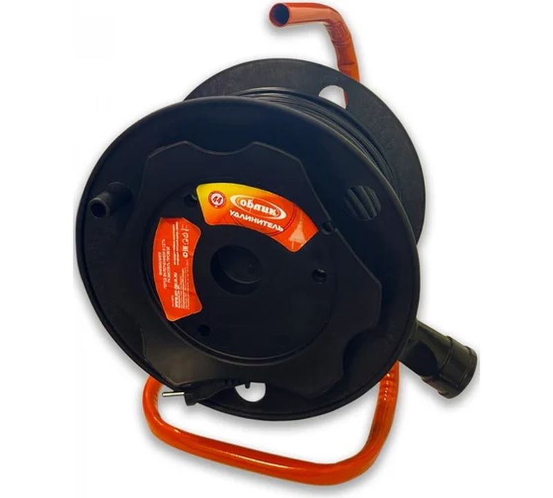 Удлинитель 25м. 1роз. на катуш. ПВС 2*0,75 РБК-4 (д/газонокосилки) Смоленск