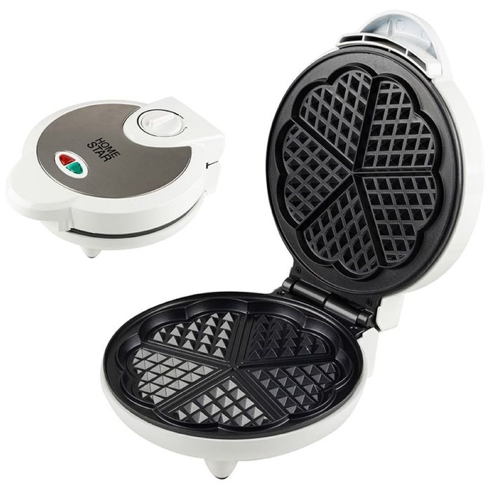 Вафельница эл. HomeStar HS-2029 105199 "Венская" (1,2кВт. а/пр.покр.) СКР Вафельница эл. HomeStar HS-2029 105199 "Венская" (1,2кВт. а/пр.покр.) СКР