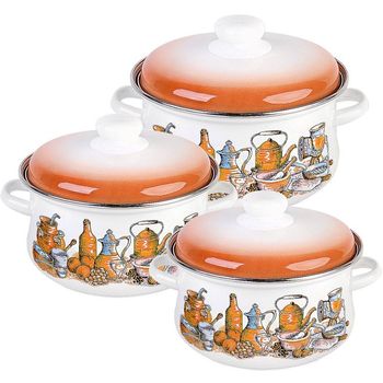 Набор "Посудка" 7-319/6 (3к.: 2/3/4л.) Маг