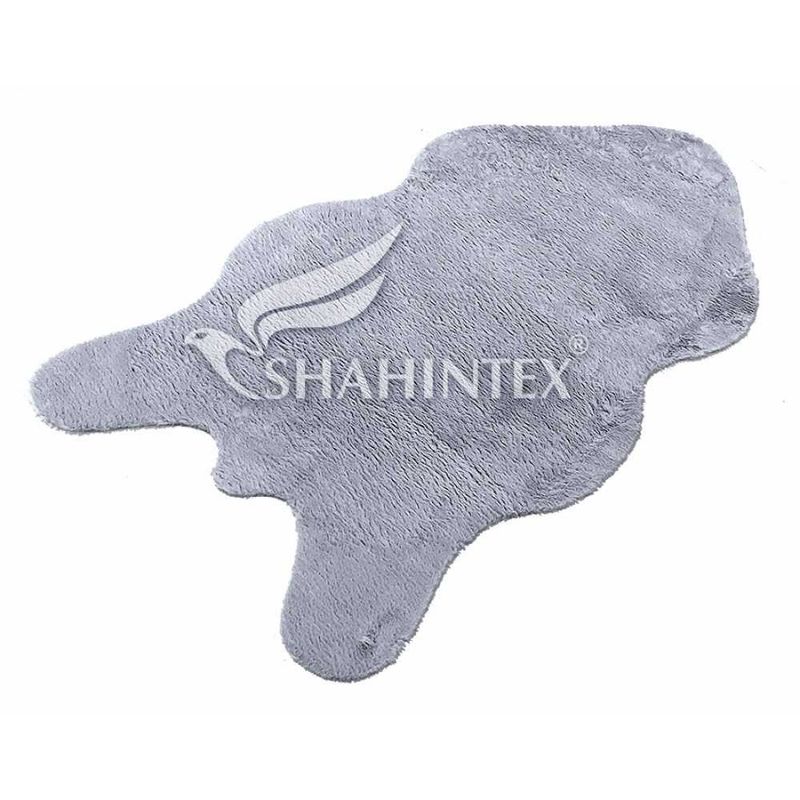 Коврик меховой SHAHINTEX 67*130см. голубая норка 862948 Ш