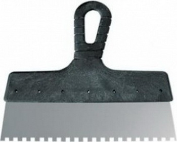 Шпатель "Мастер" 250мм. зубчатый 6*6мм. (12-7-250) О