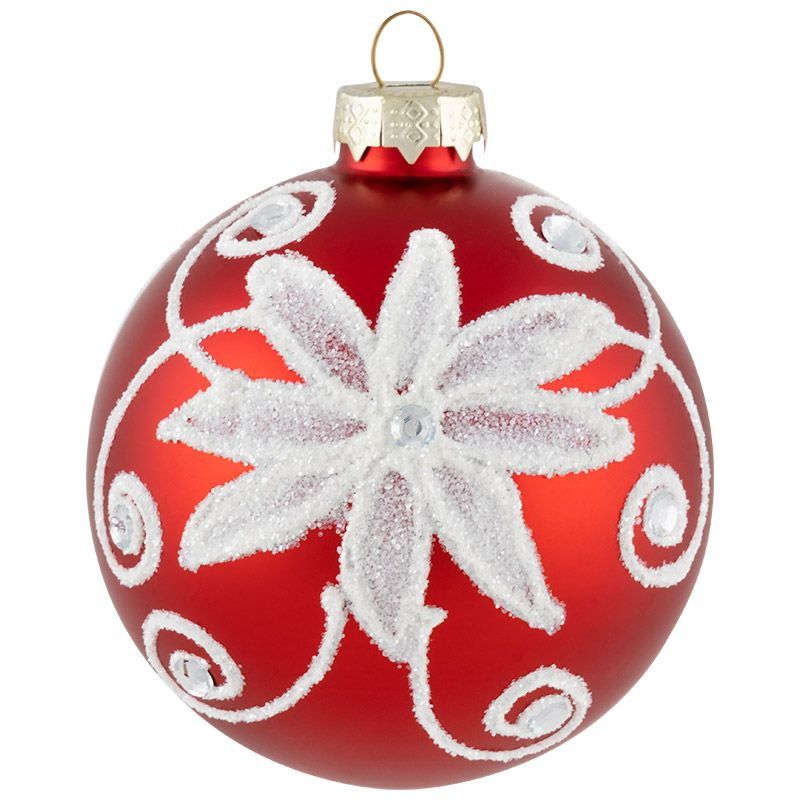 Шар "Цветочек аленький" d8см.  SYBLQA-0523032 106375 Скр.