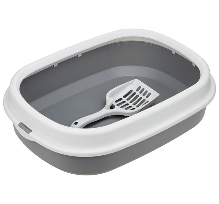 Лоток д/кошек ЛЯ-МУРР КН1832 с низким бортом (480*355мм.)+ совок