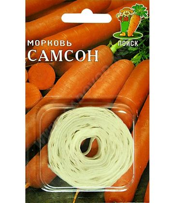 Морковь САМСОН (лента) 8,0м. (Поиск)