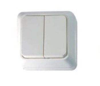 Выкл. 7021/7121 BOLLETO 1кл. белый нар\пр (1100)