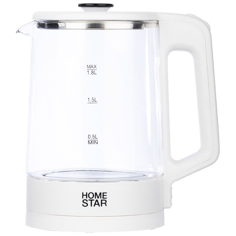 Чайник эл. HOMESTAR HS-1008 107009/107010 1,5кВт. 1,8л. диск (стекло)Скр. Чайник эл. HOMESTAR HS-1008 107009/107010 1,5кВт. 1,8л. диск (стекло)Скр.