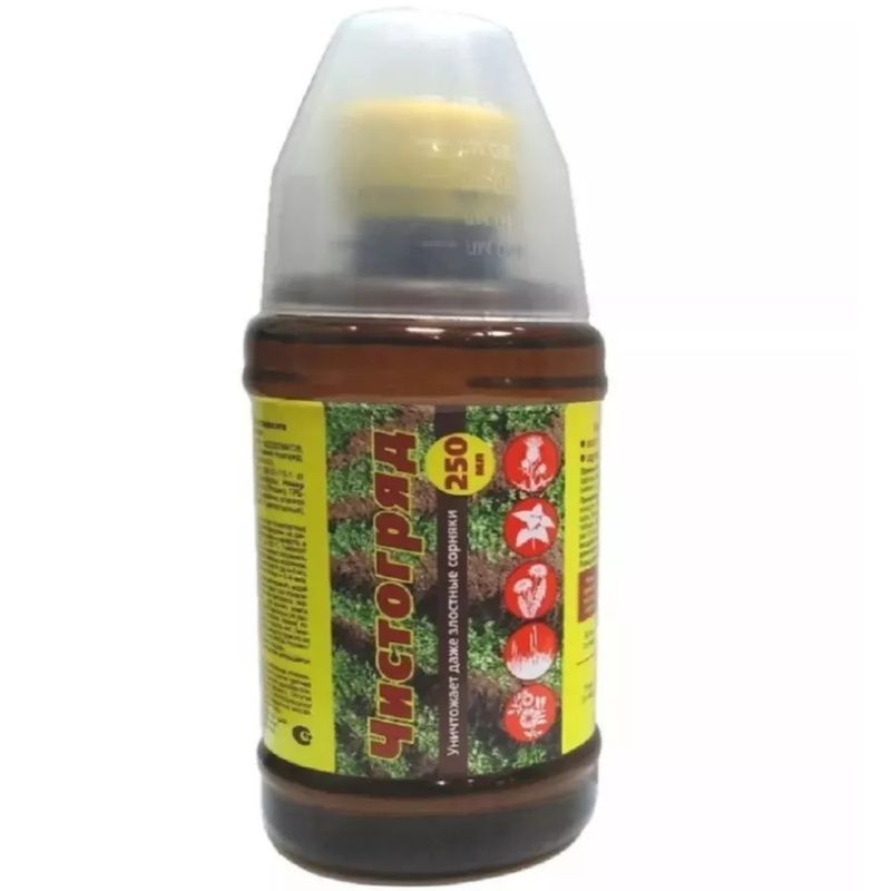 Чистогряд 250мл. (cредство от сорняков) (Ваше Хозяйство)