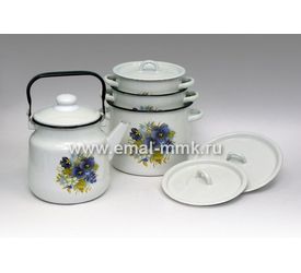 Набор "Кухонный" 305/4,308/4 (3к.: 2/3,0/4,5л. чайник 3,5л.) б\о Маг