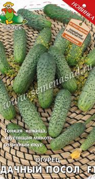 Огурец ДАЧНЫЙ ПОСОЛ F1 12шт. (Поиск)