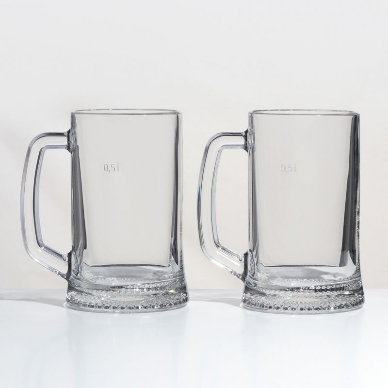 Набор кружек д/пива TASTING TIME BEER MUG O0384 (2шт.*500мл.) (ОСЗ)