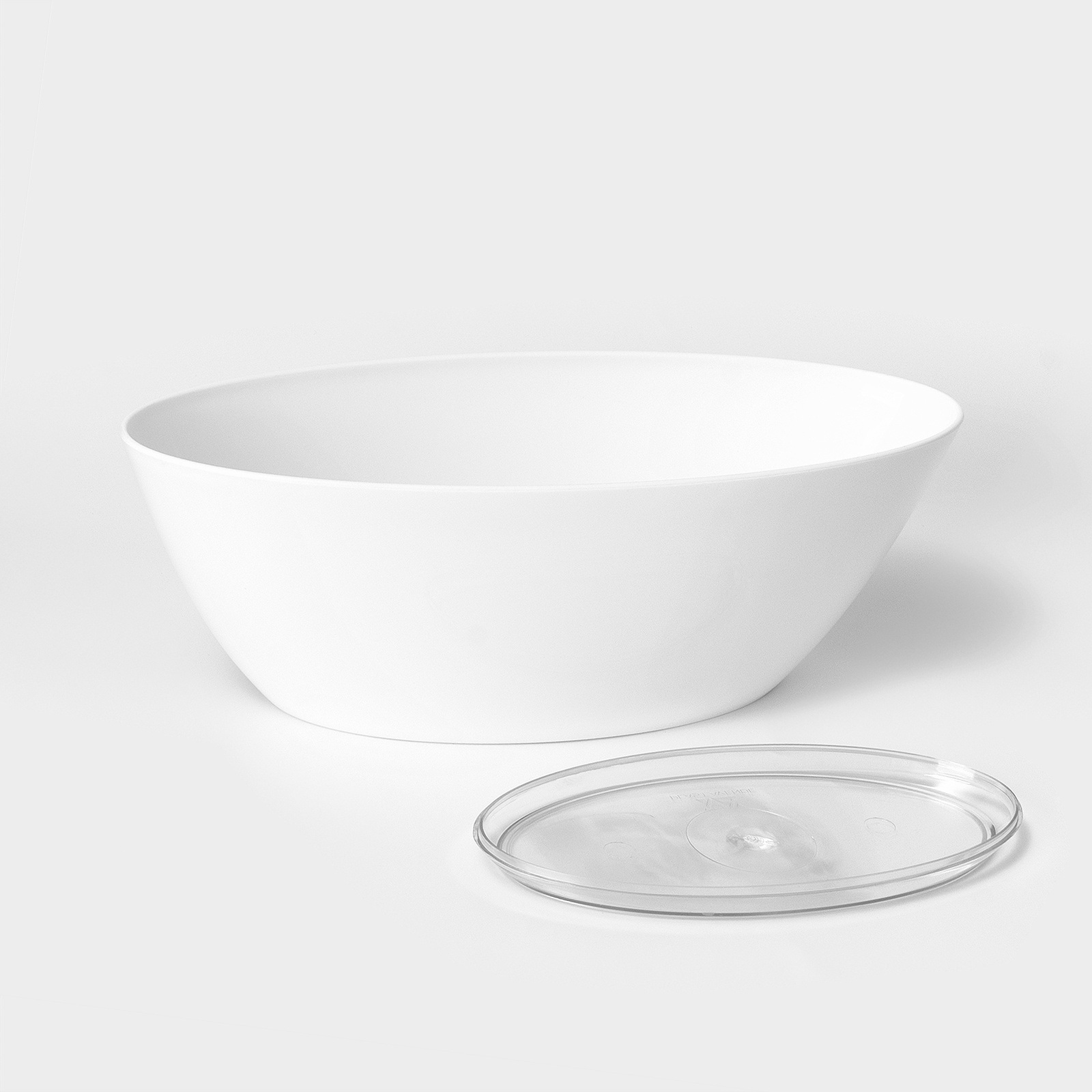 Кашпо ЛОДОЧКА 3,0л. с поддоном 0201 (белый) ДП