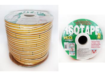 Уплотнитель D-профиль 100м. 9*8мм. Profitrast/ Windoor (белый)