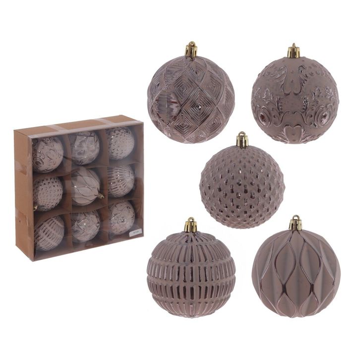 Шары (набор 9шт.) d7см. 807924 (фиолетовый) Р