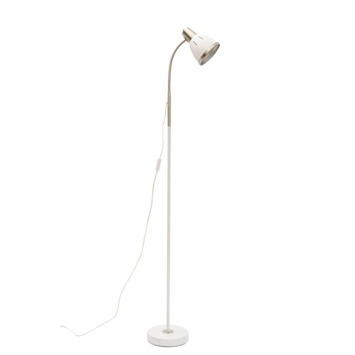 Лампа напольная (торшер) MT-2018 ,Белый , 60Вт, Е27