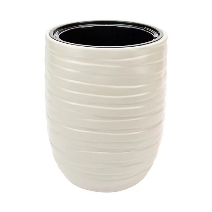Кашпо ЛАЙН  d35см. h39см с вставкой КН3411К (кремовый)