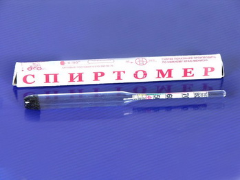Спиртомер малый 1468 0-80%