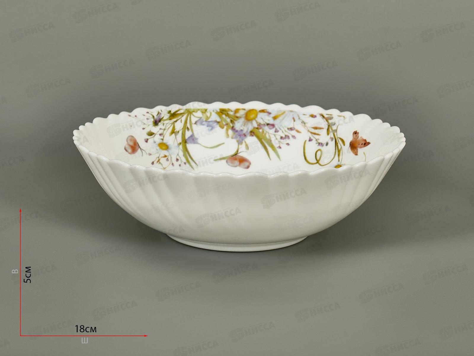 Миска суповая MFK21073 "Ромашки"d=18см, 650мл (36шт./кор.)