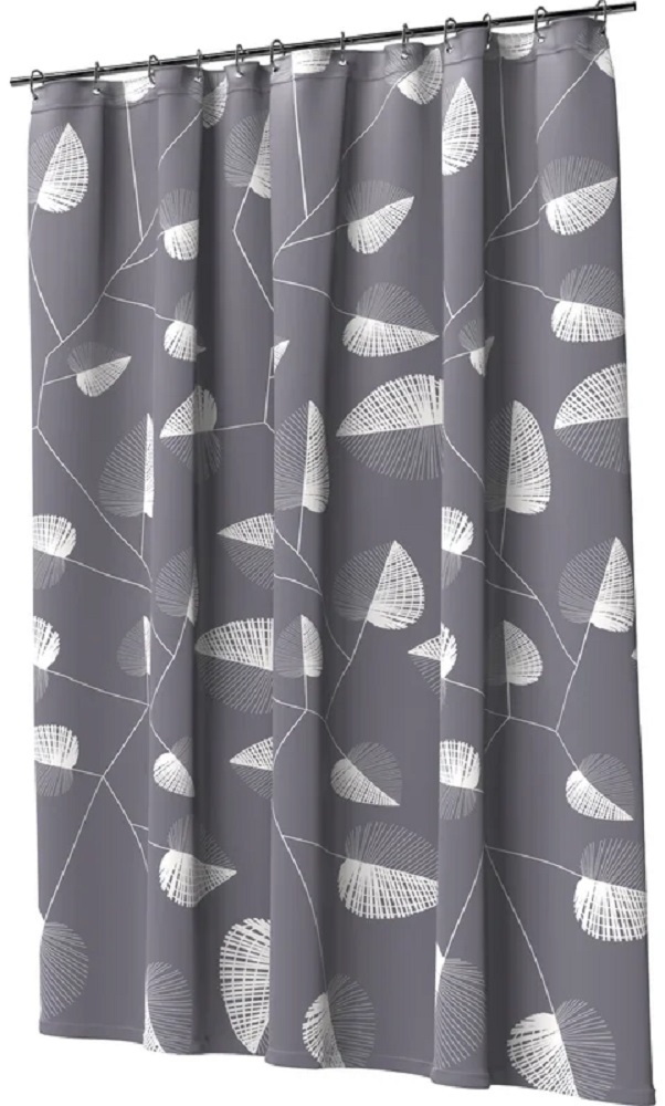 Занавес д/ван.комн. 180*200см. "Leaf" FOR-PH-LEAF А