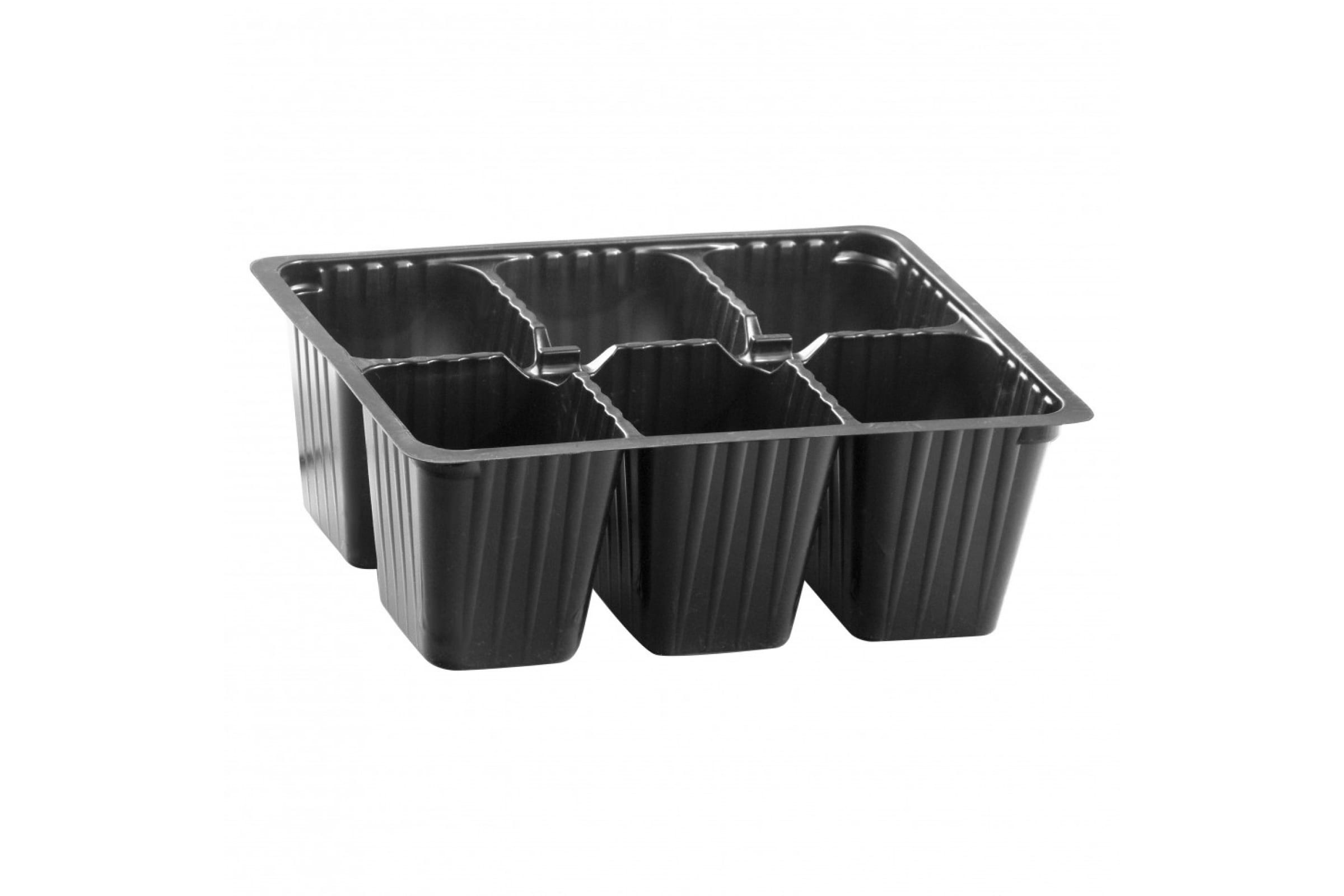 Кассета рассадная  4яч. (180*135*60мм. 240мл.) 200шт./уп.