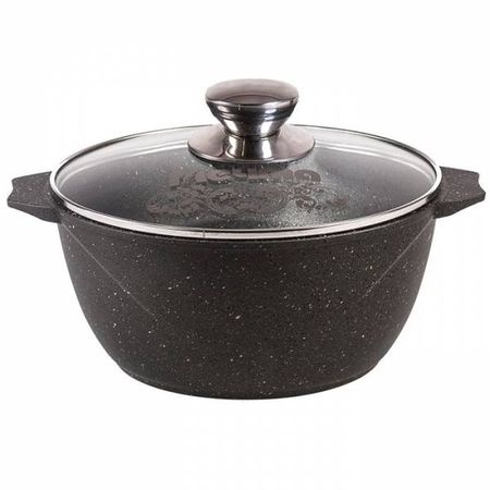 Кастрюля Мечта 5,0л. а/пр. "Гранит" 45701 ст/крышка